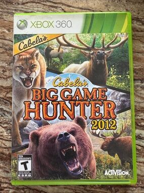 Cabela's Big Game Hunter 2012 Xbox 360 - Green Case
